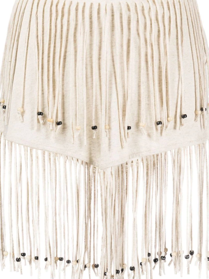 Affordable fringed Alanui Women Monsoon miniskirt 0326